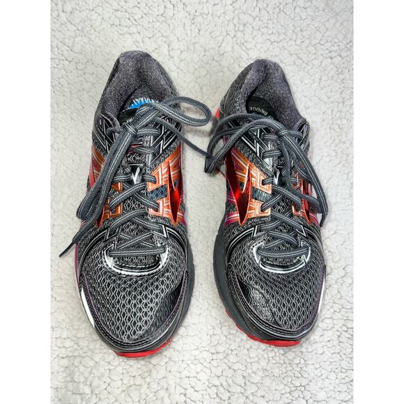 Brooks GTS 17 Running Shoe grey and pink - size 8 - L2 - Picture 5 of 10